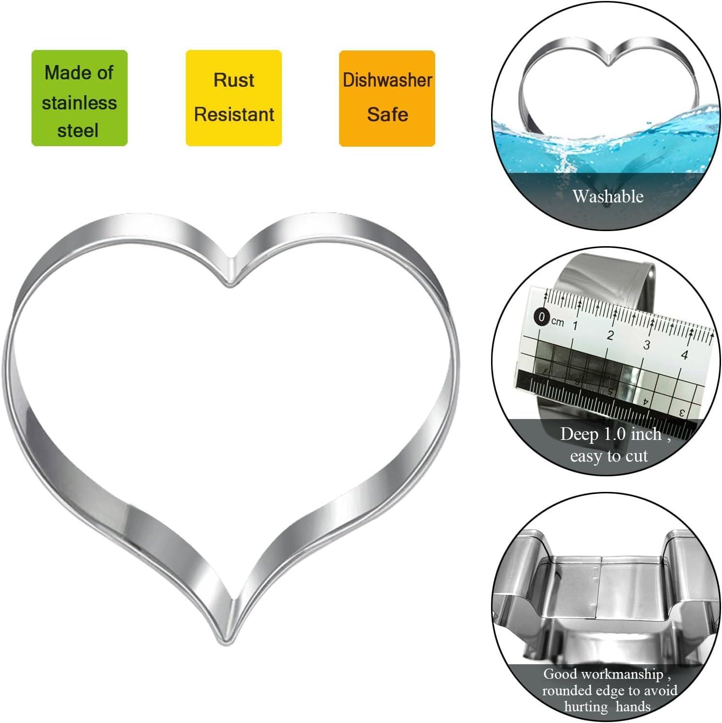 LUBTOSMN Large Number Cookie Cutter Set with Word-10 Piece-Diswasher Safe-#1#2#3#4#5#6#7#8#9#10 Fondant Cookie Cutter Shape - CookCave