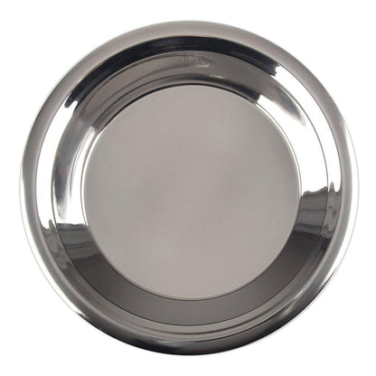 Lindy's - 5M871 Lindy's Stainless Steel 9 inch pie pan, Silver - CookCave