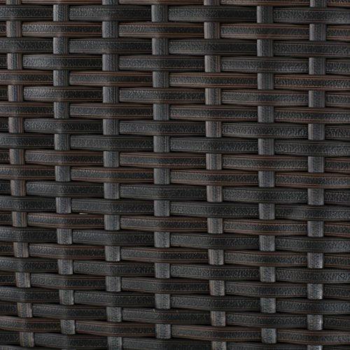 Christopher Knight Home Dominica Outdoor Wicker Rectangular Dining Table, Multibrown - CookCave