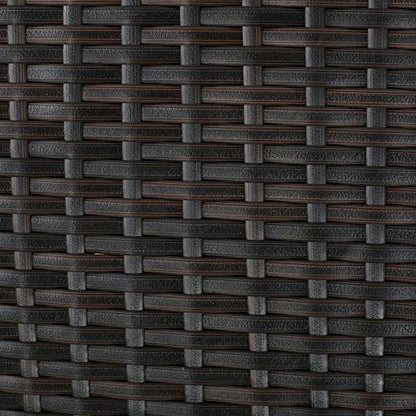 Christopher Knight Home Dominica Outdoor Wicker Rectangular Dining Table, Multibrown - CookCave