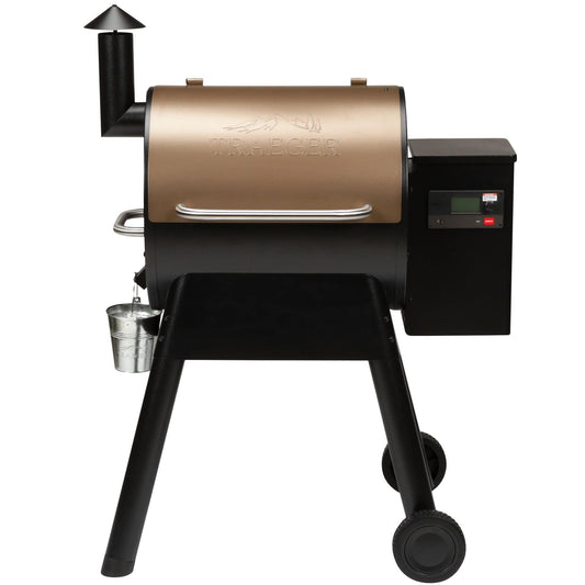 Traeger Grills Pro Series 575 Wood Pellet Grill and Smoker with Wifi, App-Enabled, Bronze - CookCave