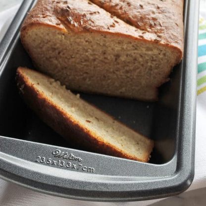 Wilton Advance Select Premium Non-Stick Loaf Pan, 9.25 x 5.25 Inches, Steel, Silver - CookCave