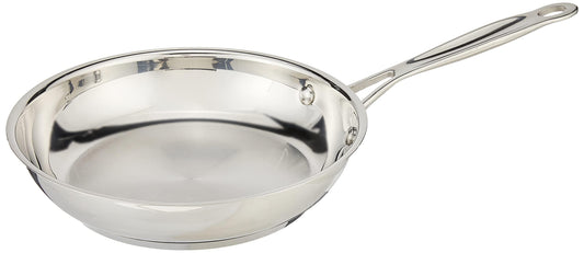 Cuisinart 722-20 8-Inch Chef's-Classic-Stainless-Cookware-Collection, 8", Open Skillet - CookCave