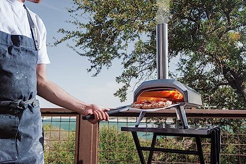 Ooni Karu 12 Multi-Fuel Outdoor Pizza Oven – Portable Wood Fired and Gas Pizza Oven – Outdoor Cooking Pizza Maker - Pizza Oven For Authentic Stone Baked Pizzas - Countertop Pizza Oven - CookCave