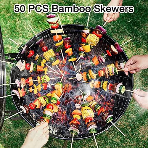 AISITIN BBQ Grill Accessories 16-Inch Stainless Steel Grill Sets for Men, 8Pcs Heavy Duty Grill Utensils Set for Smoker, Camping, Thicker Grill Tools Set Gifts - CookCave