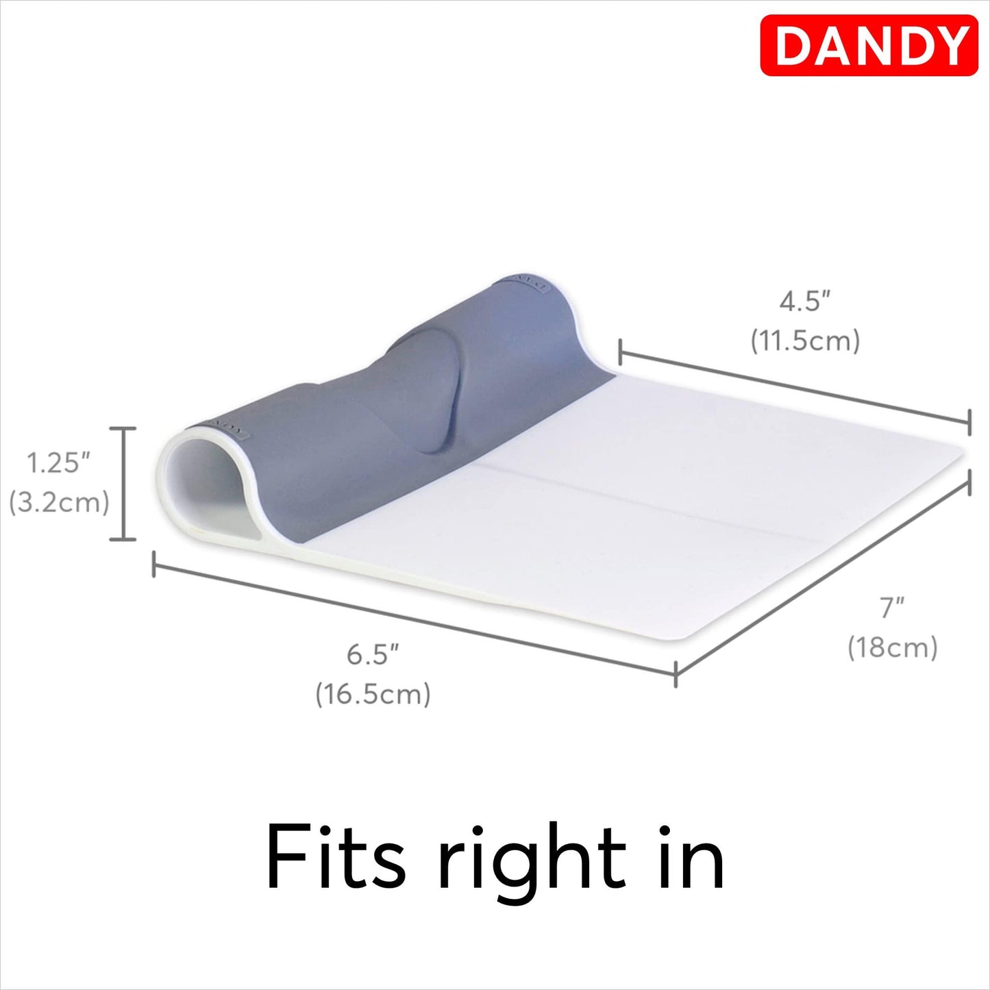 DANDY ScooperDuper™ Folding Bench Scraper for Baking / Dough Scraper / Food Scraper / Multi-Purpose Scooping Tool / Kitchen Gadget for Cutting Board and Chef’s Knife - CookCave