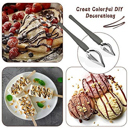 Worldity 11 Pieces Candy Dipping Tools Set, Including Stainless Steel Double Melting Boiler Pot, Dipping Fork Spoon, Decorating Spoons, Chocolate Dipping Tool for Making Chocolate Cake Candy Dessert - CookCave