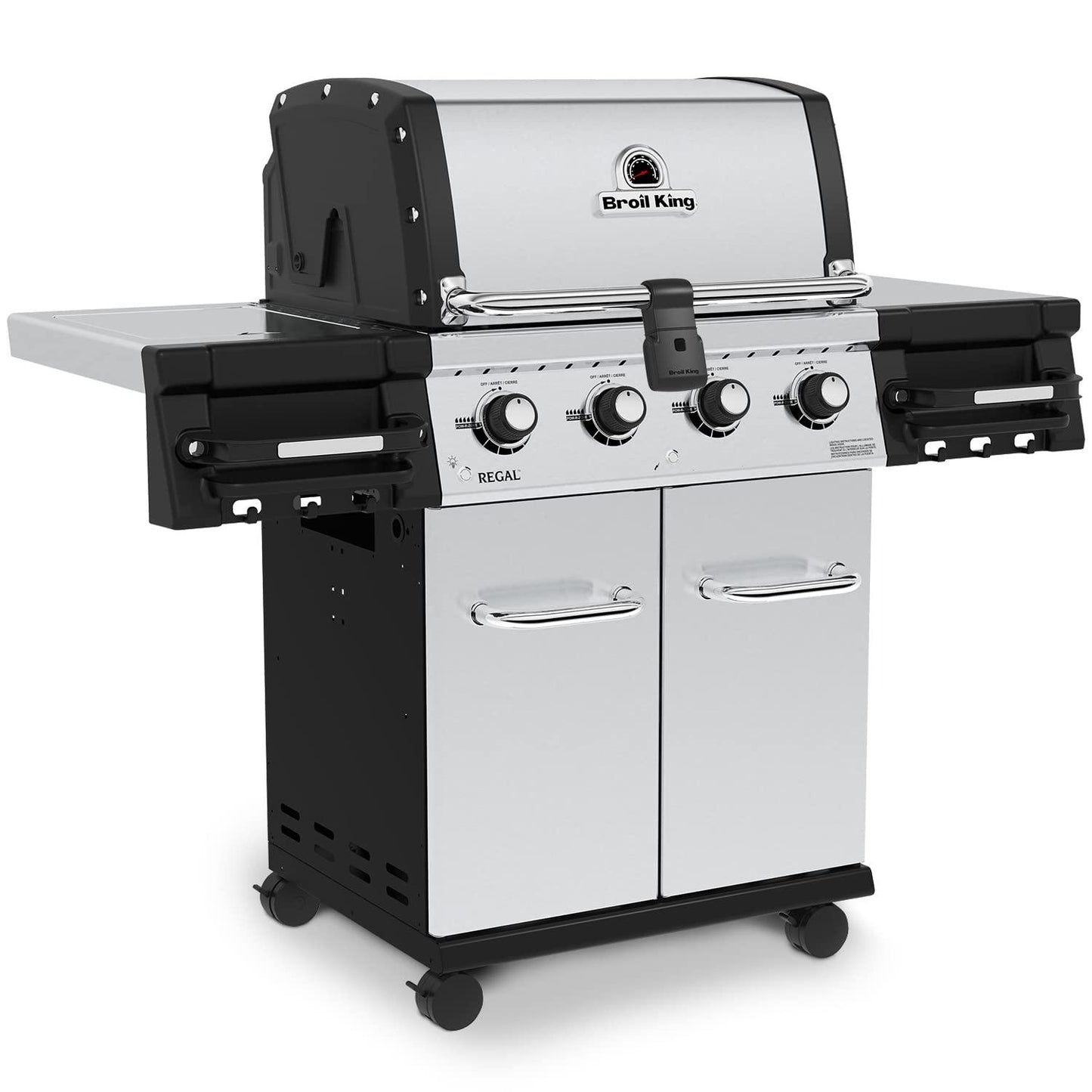 Broil King 956317 Regal S 420 Pro 4 Burner Natural Gas Grill - Stainless Steel - CookCave