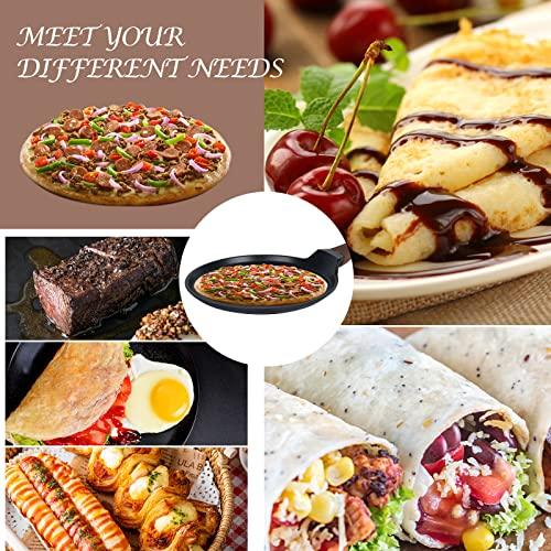 Vinchef Nonstick Crepe Pan, 11inch Skillet Pan for Dosa Tawa Omelette Tortillas Crispy Pancake, Griddle Pancake Pan, PFOA FREE and Induction Compatible - CookCave