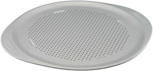 Farberware Insulated Nonstick Bakeware 15.5-Inch Round Pizza Pan, Light Gray - CookCave