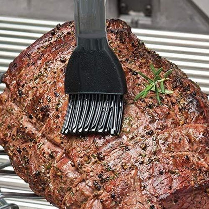 Duke Grills Omaha Large Silicone Basting Brush - 15” Pastry Brush/BBQ Brush for Kitchen or Grill - Cooking Baster for Butter, Sauce, Marinade, Oil - Dishwasher Safe - CookCave