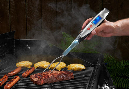 Sharper Image Digital BBQ Fork - CookCave