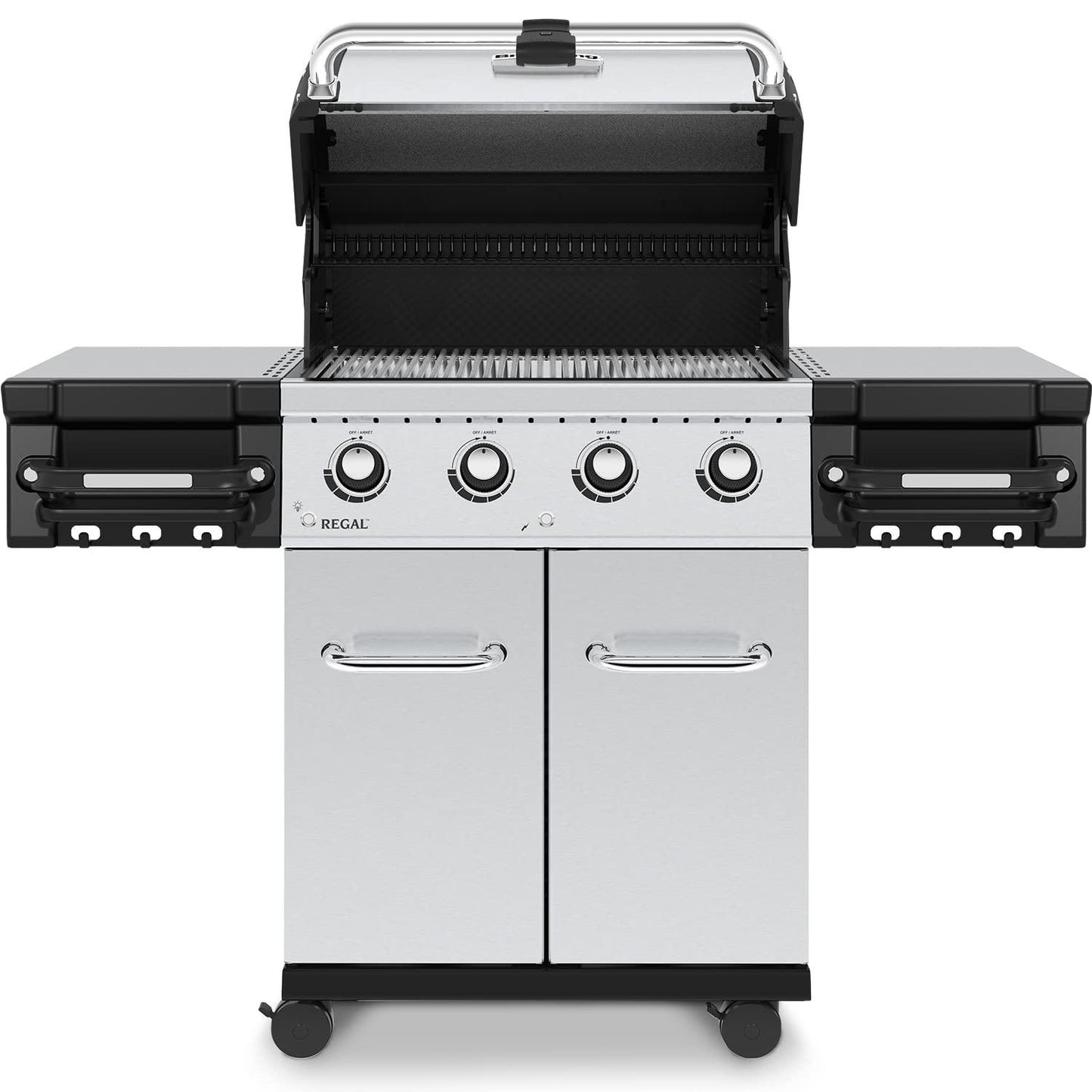 Broil King 956317 Regal S 420 Pro 4 Burner Natural Gas Grill - Stainless Steel - CookCave