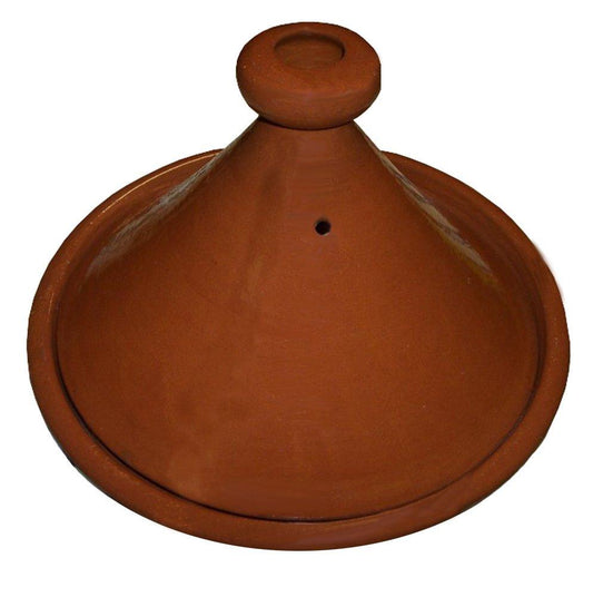 Moroccan Cooking Tagine Handmade 100% Lead Free Safe Large 12 inches Across Traditional - CookCave