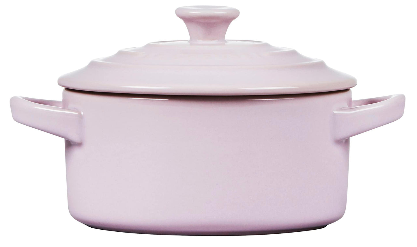 Le Creuset Stoneware Mini Round Cocotte, 8oz, Shallot - CookCave