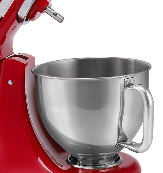 FavorKit Stainless Steel Bowl for KitchenAid 4.5 & 5.0 Quart Tilt-head Stand Mixers, Dishwasher Safe, Extra Mixing Attachment Replacement with KitchenAid Original Bowl - CookCave
