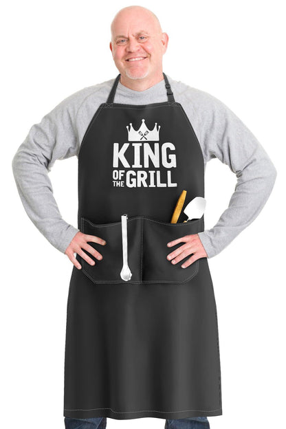 Gifts for Men, Funny Gifts for Dad - Valentines Day, Birthday, Fathers Day, Christmas, Grilling Gifts for Men, Husband, Boyfriend, Brother - Cooking BBQ Grilling Aprons Gifts for Men Him, Chef Gifts - CookCave