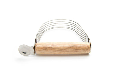 Fox Run Wire Pastry Blender, 5", Steel and Wood - CookCave