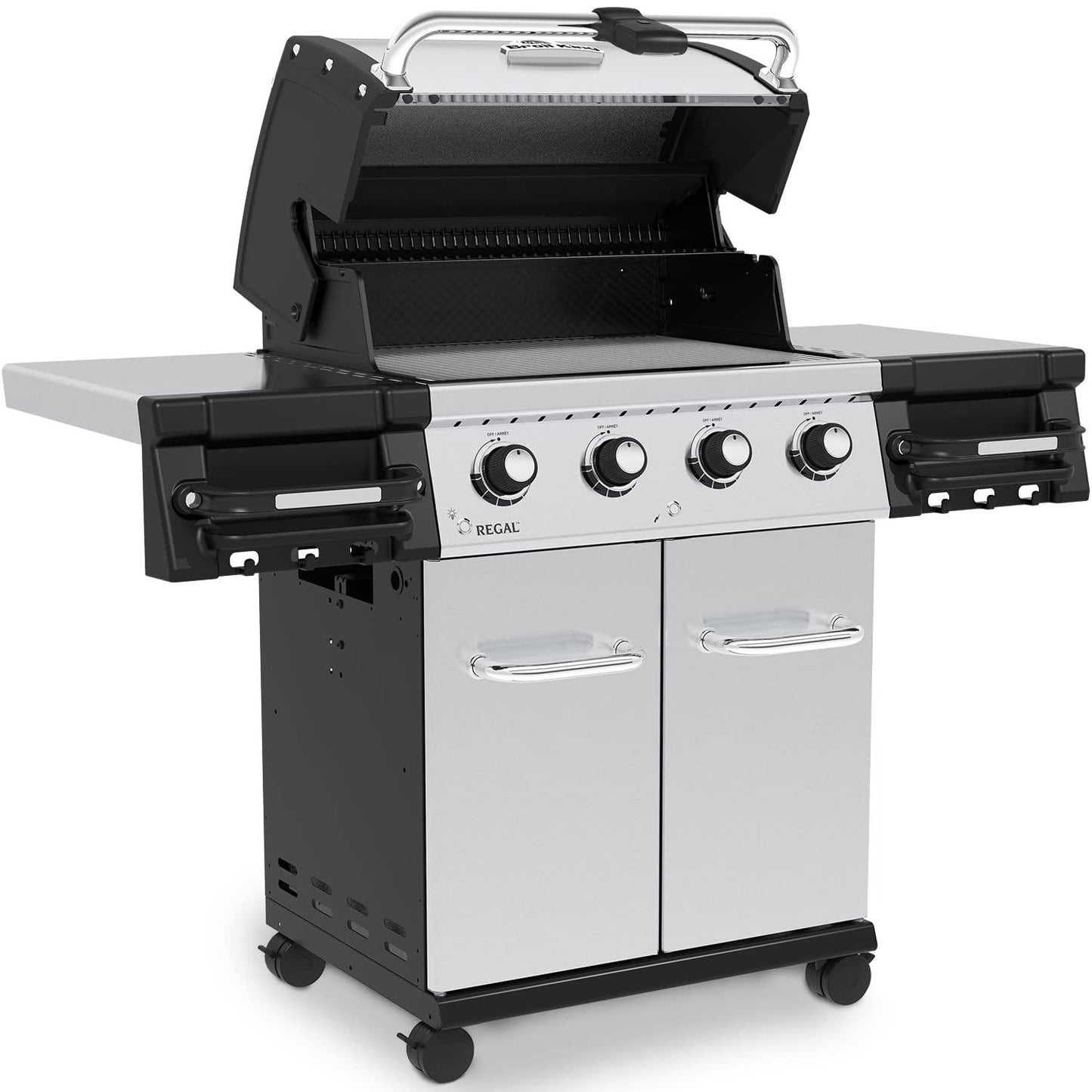 Broil King 956317 Regal S 420 Pro 4 Burner Natural Gas Grill - Stainless Steel - CookCave