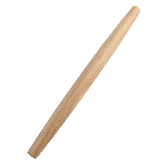 French Rolling Pin (18 Inches) –WoodenRoll Pin for Fondant, Pie Crust, Cookie, Pastry, Dough –Tapered Design & Smooth Construction - Essential Kitchen Utensil - CookCave