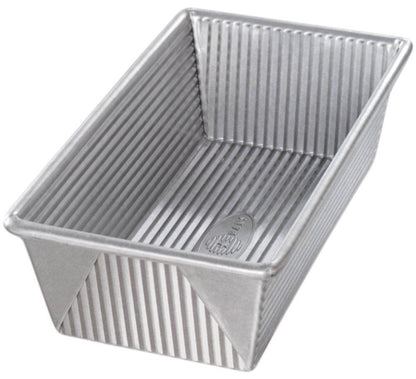 USA Pan 1145LF Bakeware Aluminized Steel 1.25 Lb Loaf Pan, Medium, Silver - CookCave