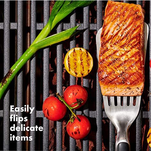 OXO Good Grips Grilling Tools, Precision Turner, Black - CookCave