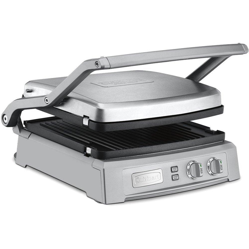 GR-150 Griddler Delux - Brushed Stainless (Renewed) - CookCave