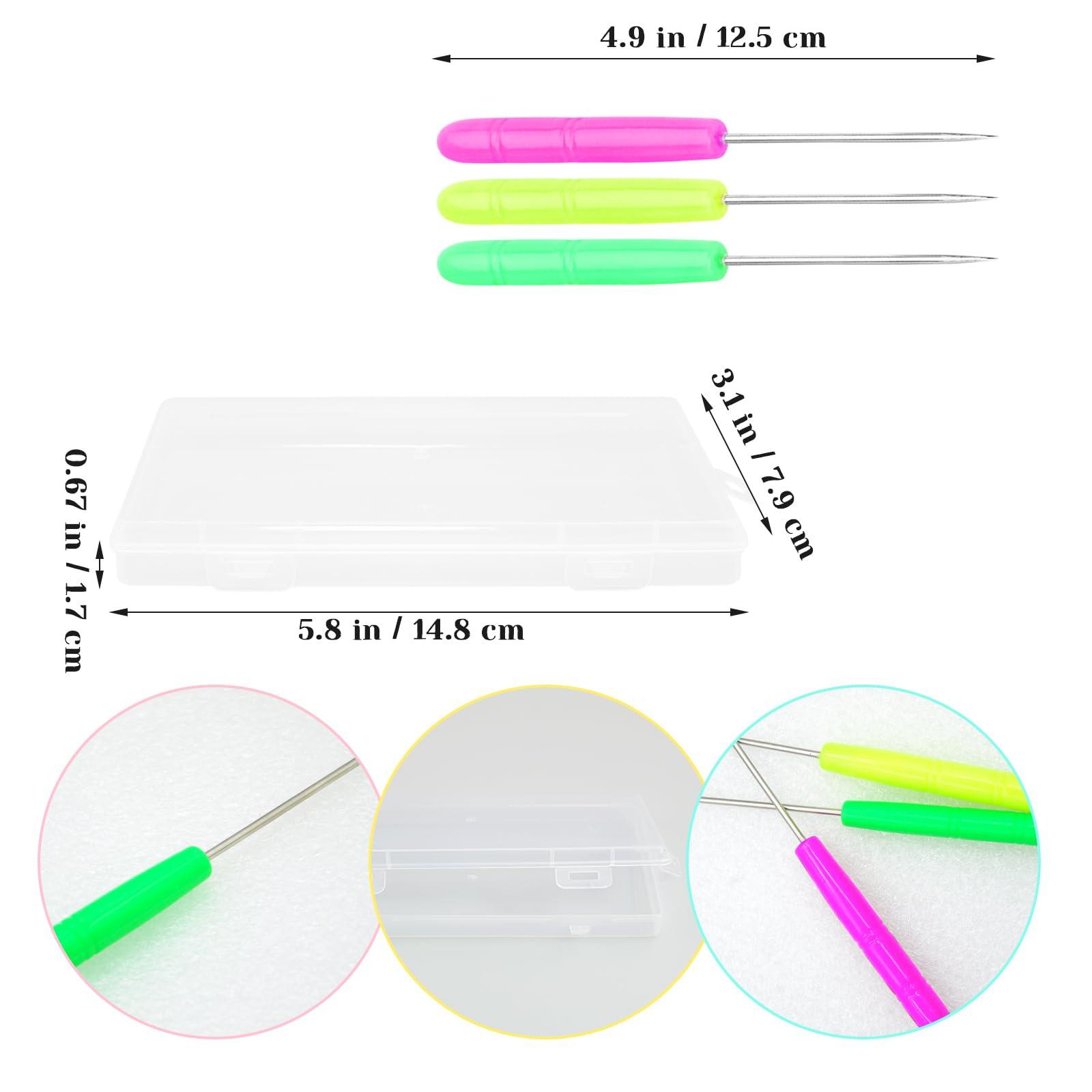 Grosun 8 Pieces Cookie Scribe Tool Sugar Stir Needle Scriber Needle Cookie Decorating Tools with Clear Box, DIY Baking Pin Whisk Stainless Steel Needle Biscuit Icing Pin - CookCave