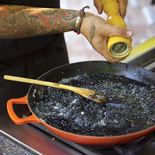 Le Creuset Enameled Cast Iron Paella Pan, 3 1/4-Quart, Soleil - CookCave