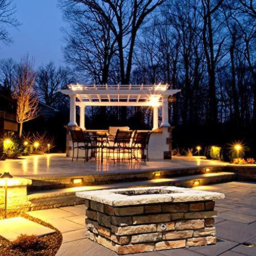 Stanbroil Fire Pit Installation Kit with 1/2" Chrome Key Valve for Propane Gas Connection, 90K BTU Max - CookCave