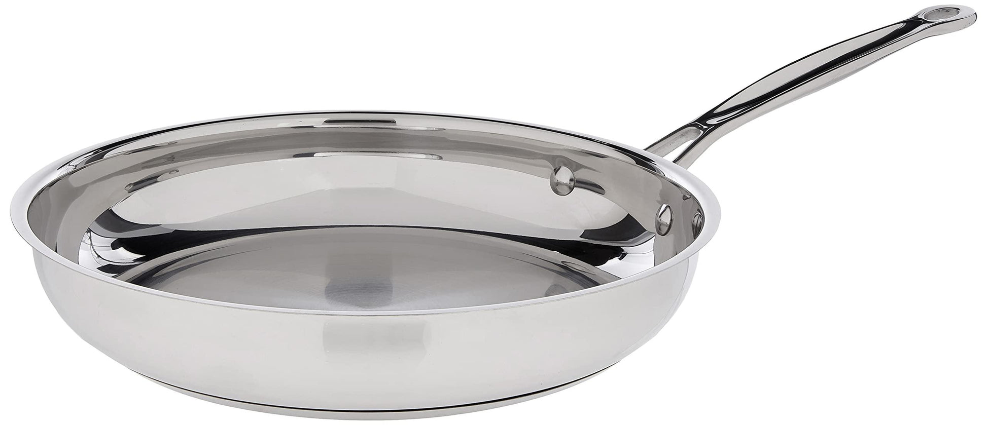 Cuisinart 10-Inch Open Skillet, Chef's Classic Stainless Steel Cookware Collection, 722-24 - CookCave