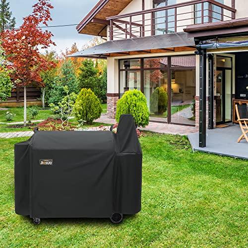 JIESUO Grill Cover for Pit Boss Rancher XL, Austin XL,1000S/1100 Pro Wood Pellet Grill, Heavy Duty Waterproof Pit Boss 1000/1100 Series Smoker Grill Cover - CookCave