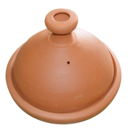Moroccan Large Lead Free Cooking Tagine None Glazed 12 Inches Authentic Food - CookCave