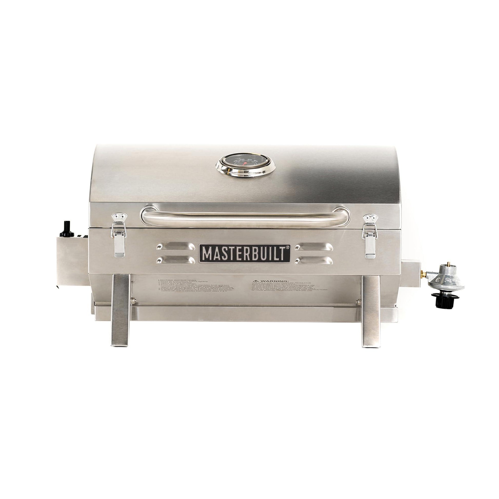 Masterbuilt MB20030819 Portable Propane Grill, Stainless Steel - CookCave