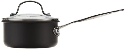 Cuisinart 1-Quart Saucepan, Chef's Classic Nonstick Hard Anodized Saucepan w/Cover, 619-14 - CookCave