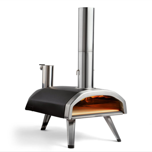 Ooni Fyra 12 Wood Fired Outdoor Pizza Oven - Portable Hard Wood Pellet Pizza Oven - Ideal for Any Outdoor Kitchen - Outdoor Cooking Pizza Maker - Backyard Pizza Ovens - Countertop Pizza Oven - CookCave