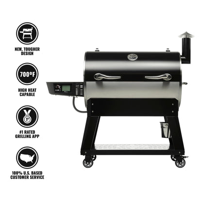 recteq RT-1100 Flagship Wood Pellet Smoker Grill | Wi-Fi-Enabled Smart Pellet Grill | 1100 Square Inches of Cook Space | 40 lbs Hopper | Up to 40 Hours of Cooking | Large BBQ Pellet Grill - CookCave