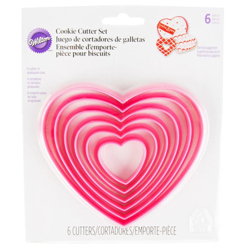 Wilton Nesting Heart Cutter Set - CookCave