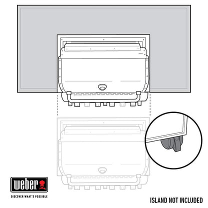 Weber Summit S-460 Built-In Liquid Propane in Stainless Steel Grill - CookCave