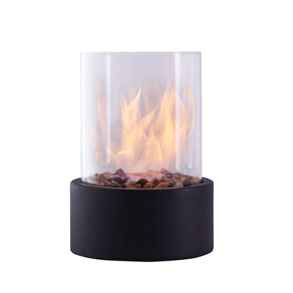 Danya B. Indoor/Outdoor Portable Tabletop Fire Pit – Clean-Burning Bio Ethanol Ventless Fireplace - Small - CookCave