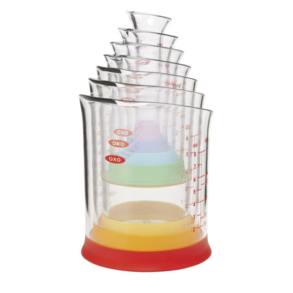 OXO Good Grips 7-Piece Nesting Measuring Beaker Set - CookCave