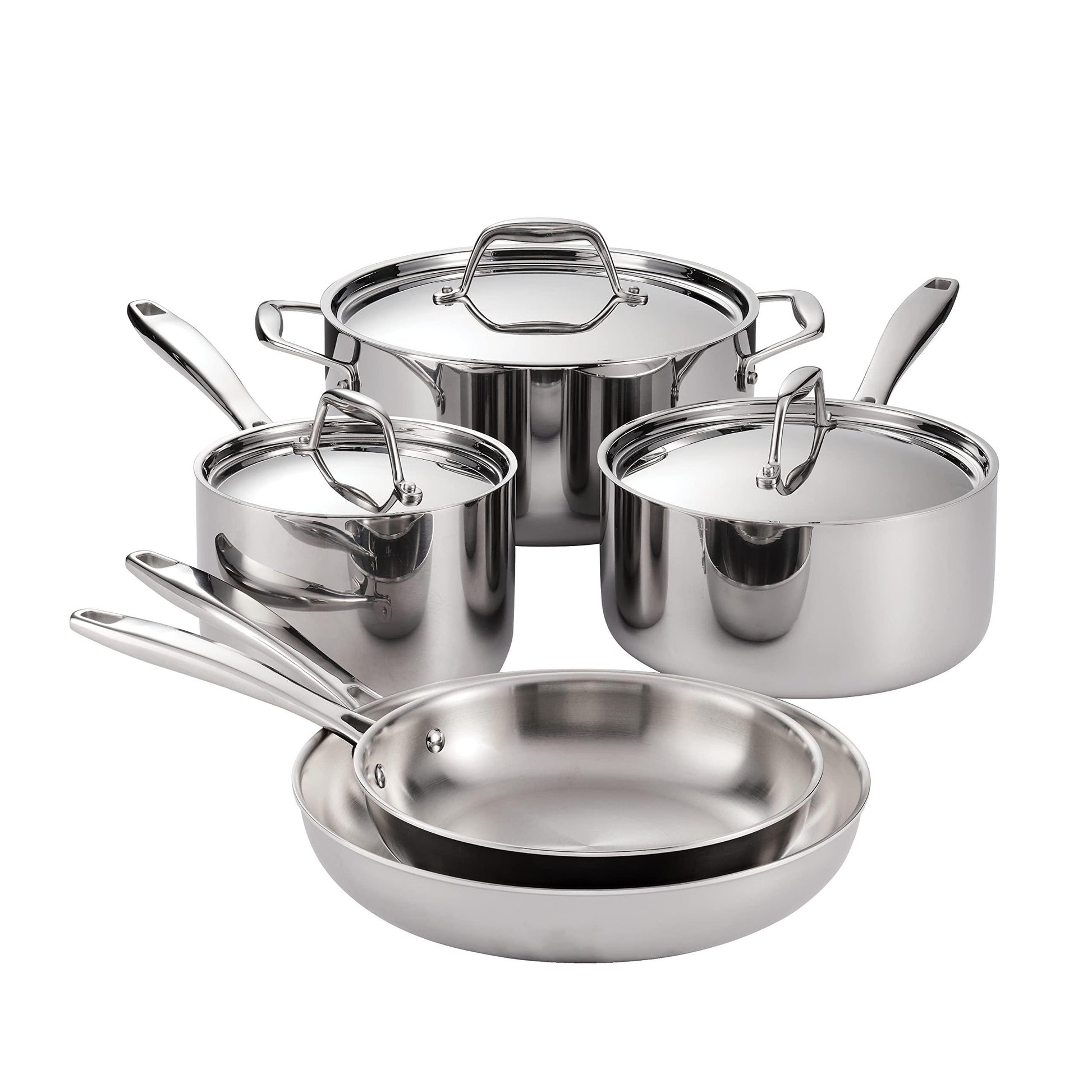 Tramontina 8-Piece Cookware Set Stainless Steel, 80116/247DS - CookCave