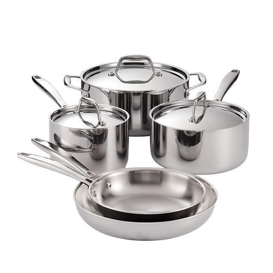 Tramontina 8-Piece Cookware Set Stainless Steel, 80116/247DS - CookCave