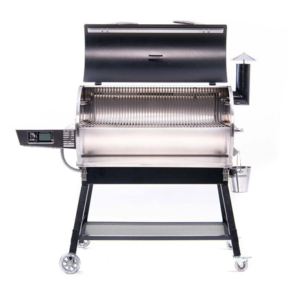 recteq RT-1250 Wood Pellet Grill - Wifi Enabled Smart Pellet Smoker - 40 lbs Hopper - Up to 40 Hours of Cooking - Large BBQ Pellet Grill, Big Outdoor Grill - Grill, Sear, Smoke, and More! - CookCave