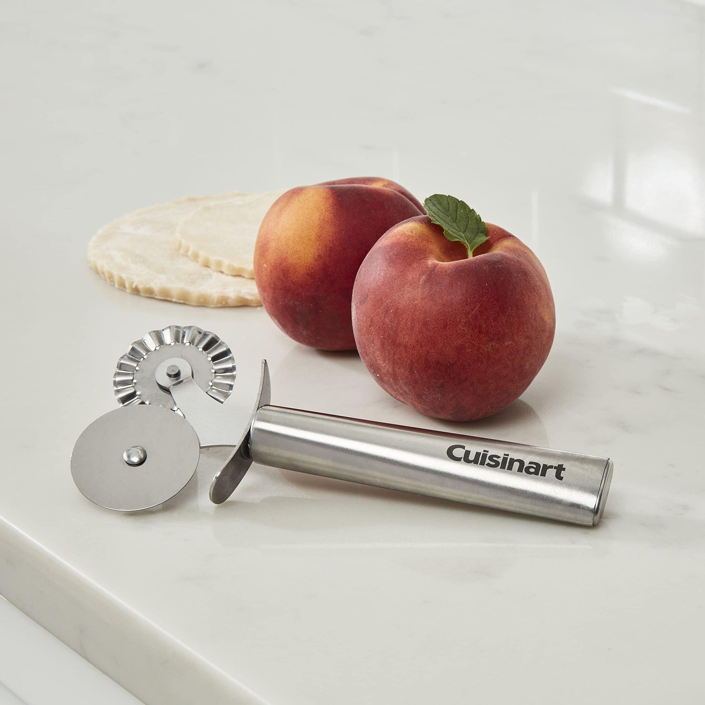 Cuisinart CTG-00-DPW Dual Head Wheel Pastry Roller, Stainless Steel - CookCave