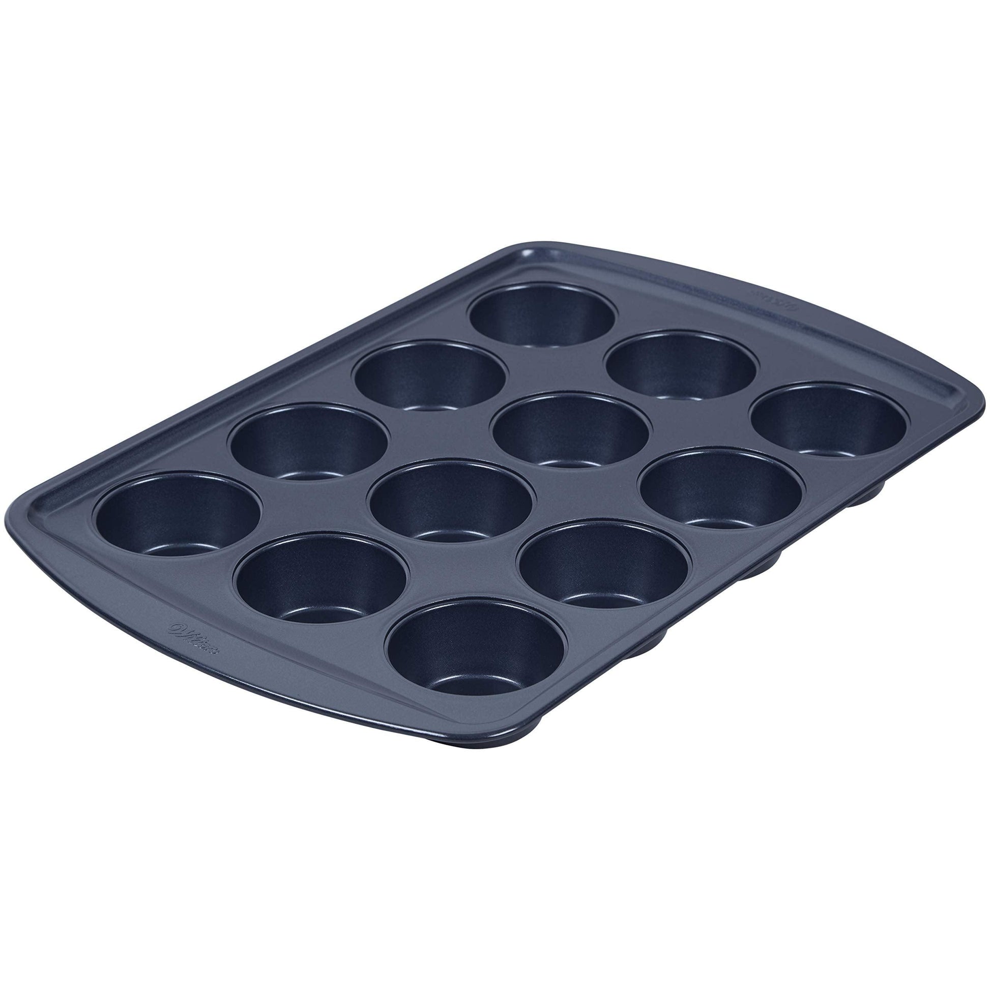 Wilton Non-Stick Diamond-Infused Navy Blue Baking Set with Utensils, 9-Piece - CookCave