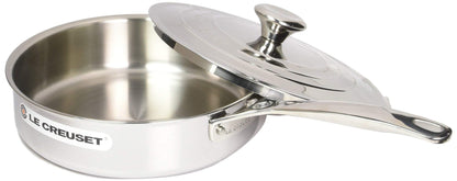 Le Creuset Tri-Ply Stainless Steel Saute Pan, 3 qt. - CookCave