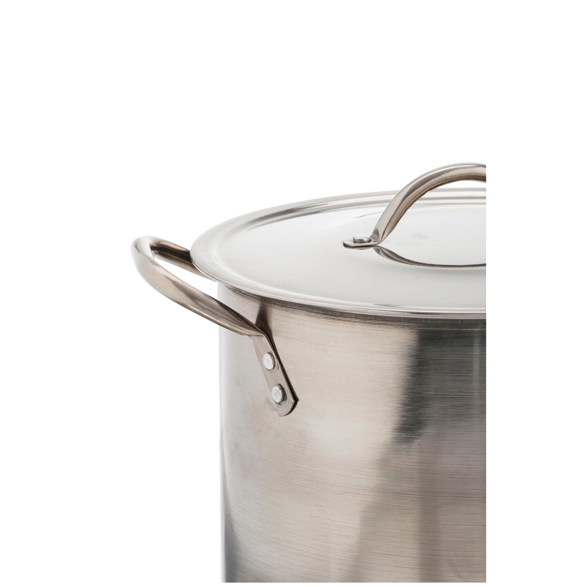 afeme 12-Qt Stainless Steel Stock Pot with Metal Lid - CookCave