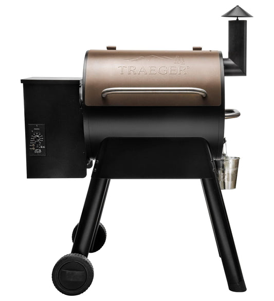 Traeger Grills Pro Series 22 Electric Wood Pellet Grill and Smoker, Bronze, Extra large - CookCave