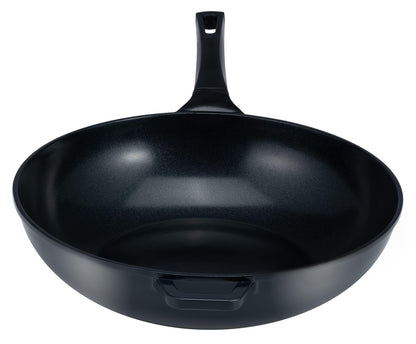 Ozeri 14" Green Ceramic Wok, with Smooth Ceramic Non-Stick Coating (100% PTFE and PFOA Free) - CookCave